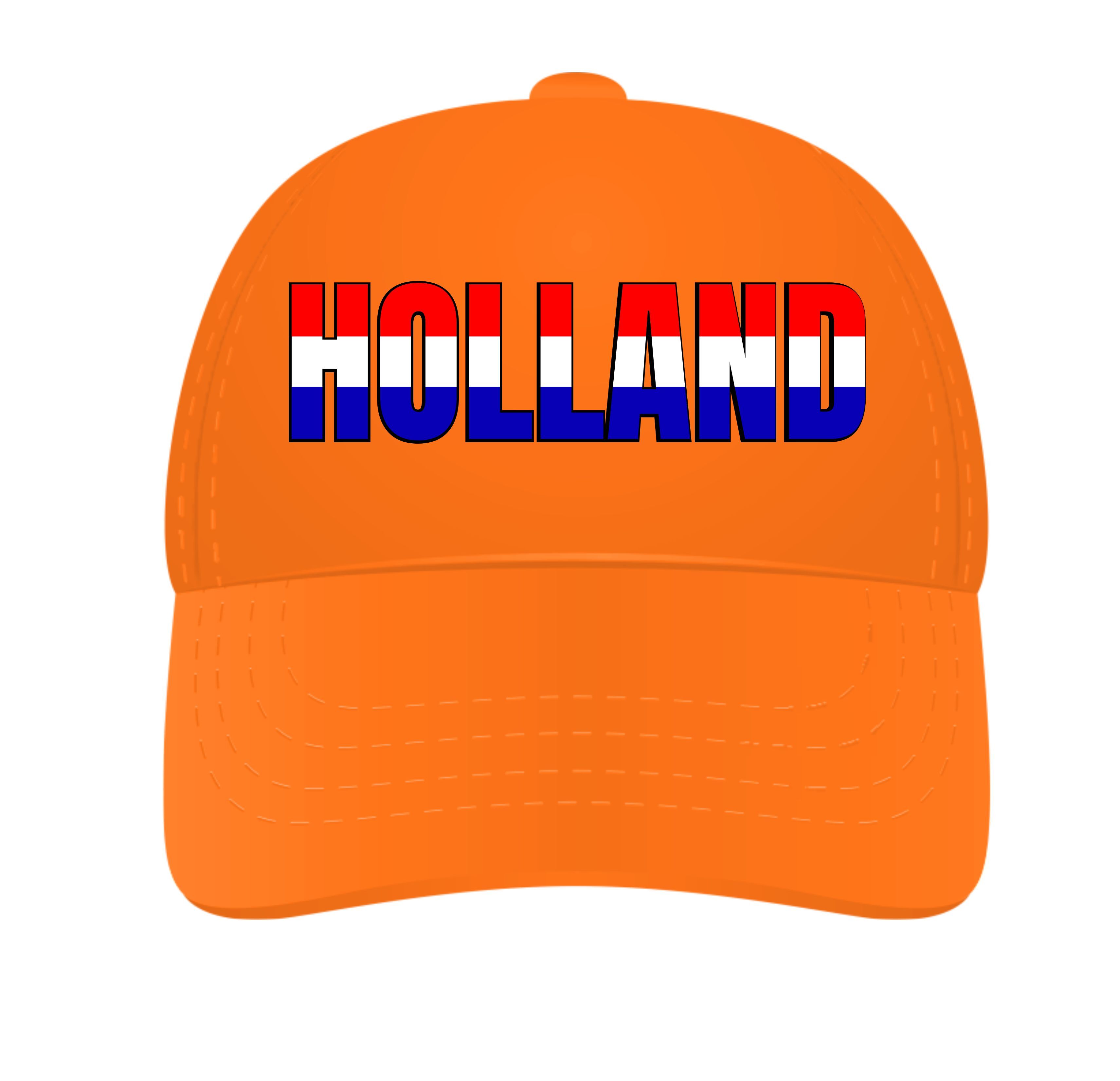 Oranje pet Holland in de kleuren van de vlag