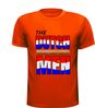 Oranje shirt voor de The Dutch frikandellen man