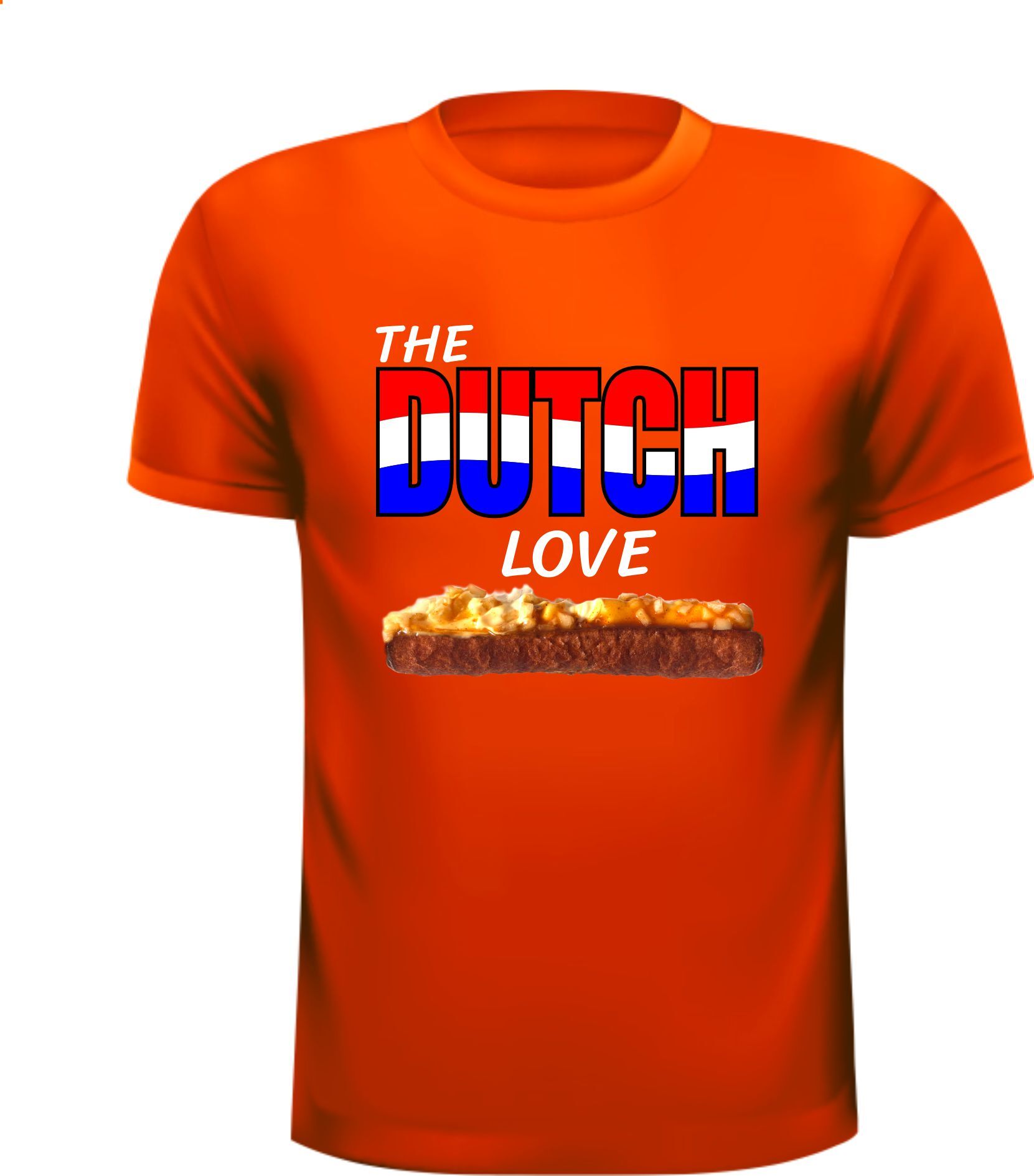Oranje shirtje the Dutch love frikandel speciaal