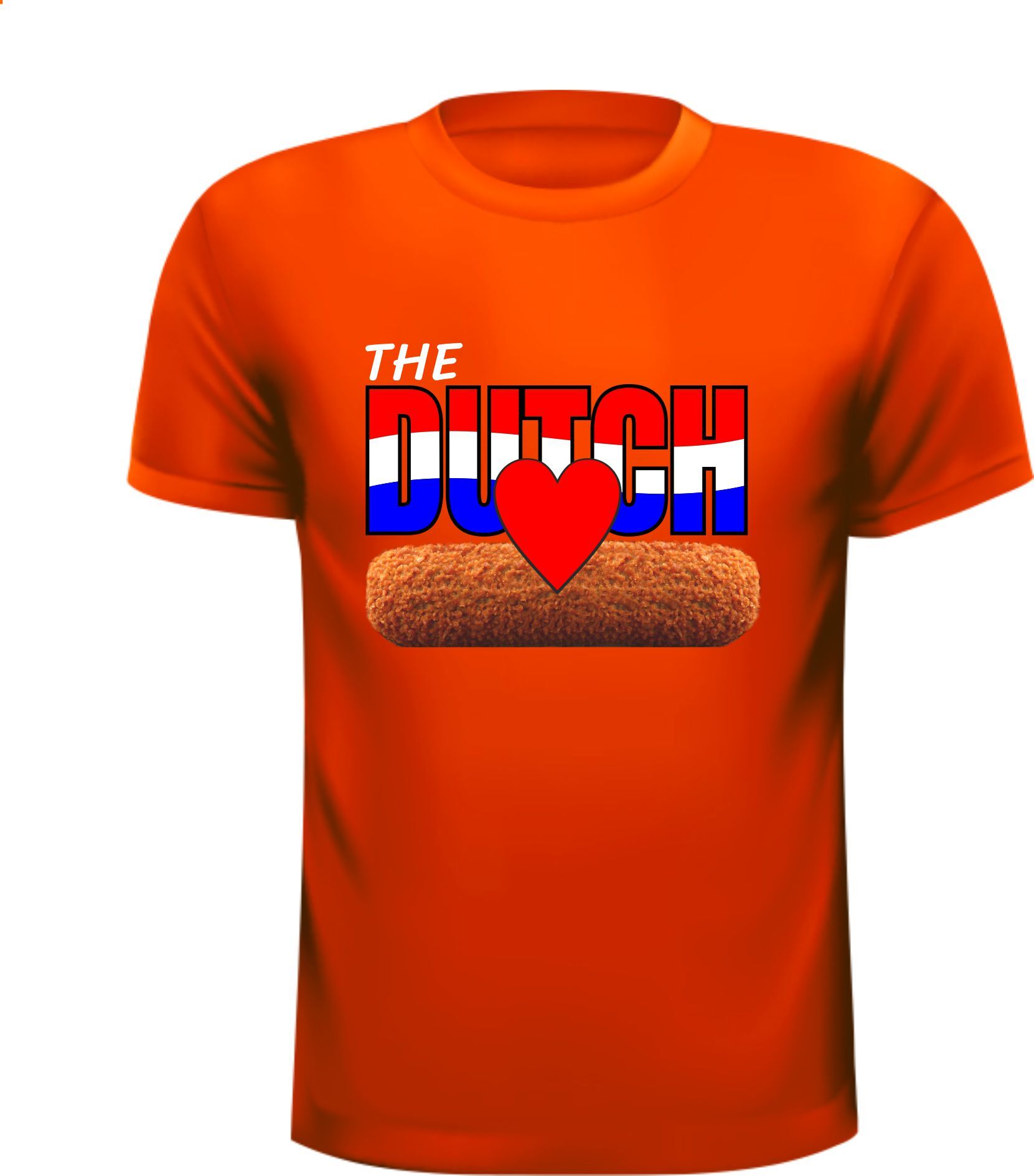 Oranje shirtje the Dutch love kroket