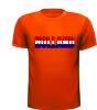 foto 1 Oranje T-shirt met opdruk Holland in de Nederlandse vlag