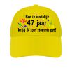 foto 7 Pet ben ik eindelijk 47 jaar krijg ik zo'n stomme pet!