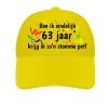 foto 7 Pet ben ik eindelijk 63 jaar krijg ik zo'n stomme pet!