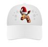 foto 8 Pet giraffe met kerstmuts