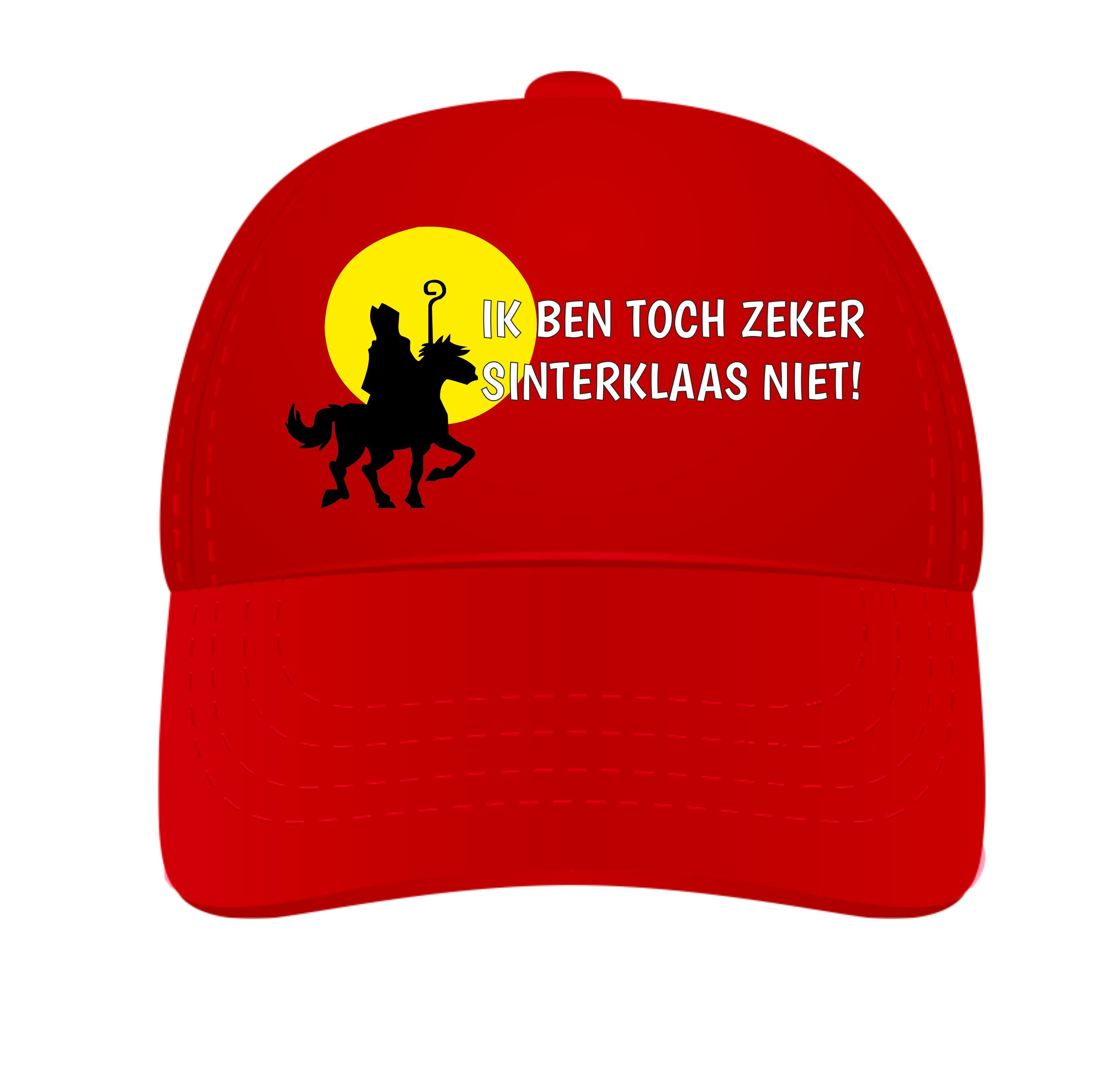 Pet ik ben toch zeker Sinterklaas niet! grappige leuk Sinterklaas pet