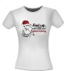 foto 4 T-shirt voor de kerst heads up santa checks your search history