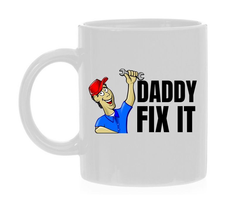 Vaderdag koffie mok Daddy fix it