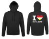 Zwarte hoodie Ik hou van Oeteldonk