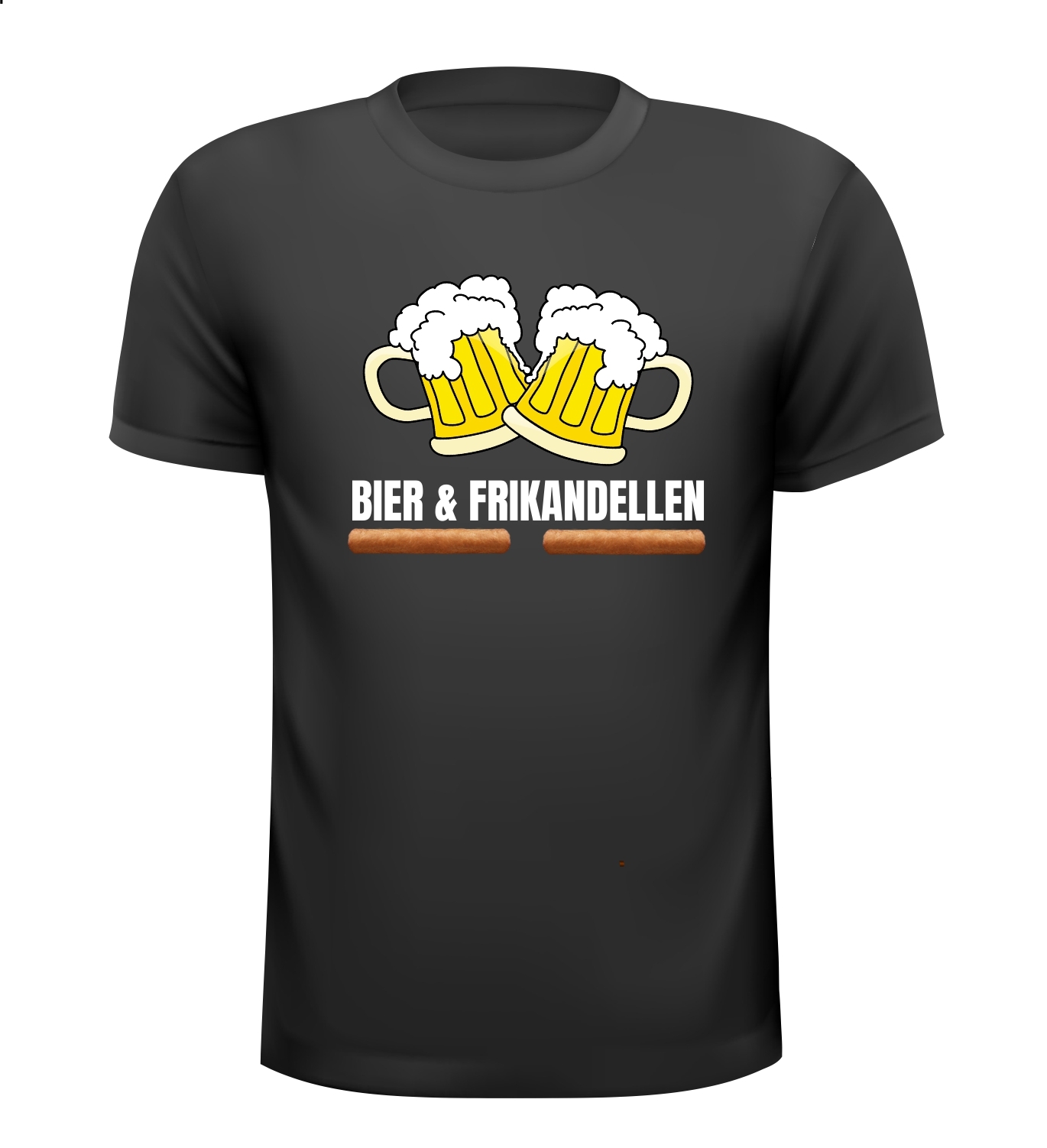Bier en Frikandellen T-shirt