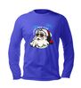 foto 2 Happy new year T-shirt lange mouw coole santa kerstman