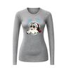 foto 8 Happy new year T-shirt lange mouw coole santa kerstman