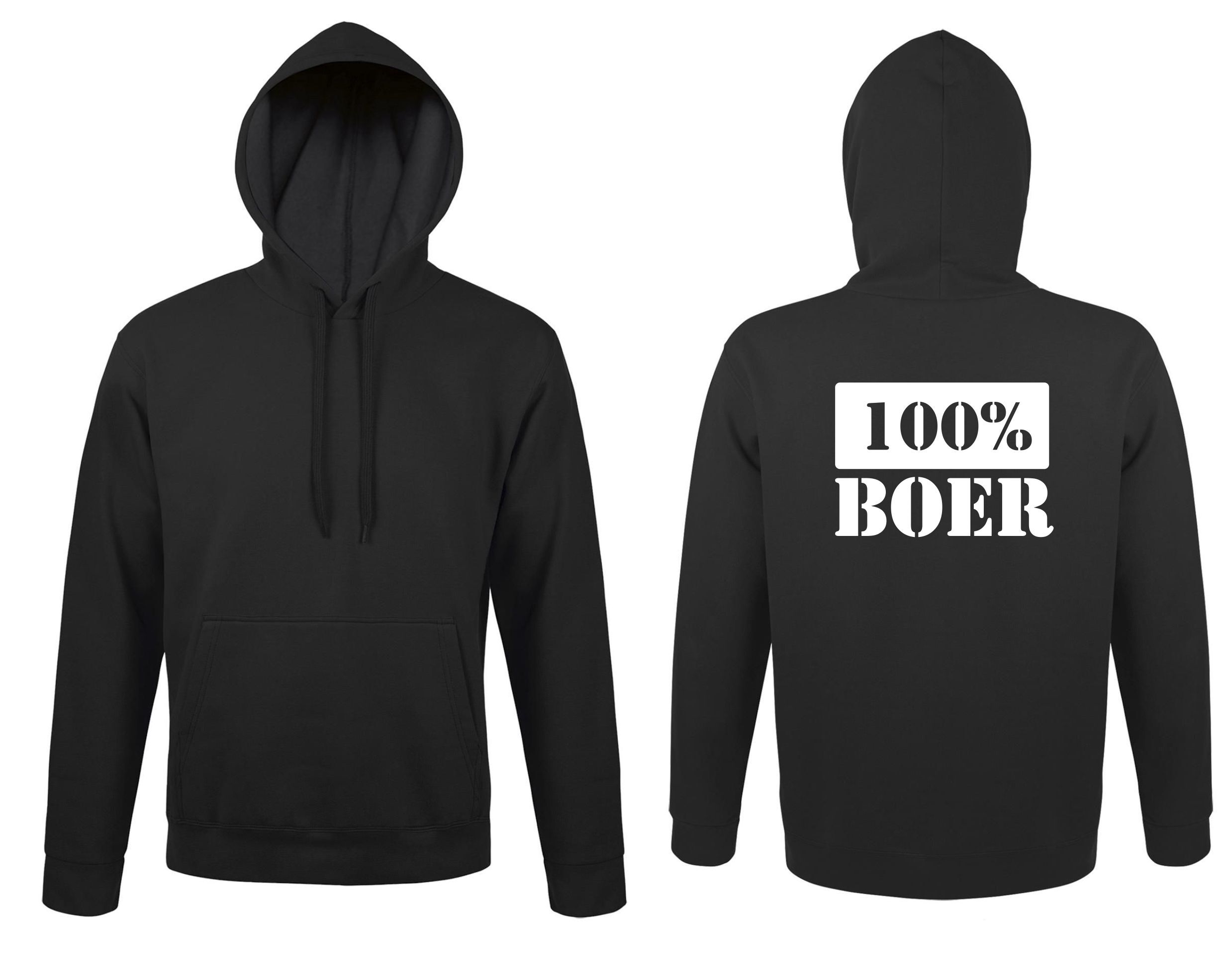 Hoodie 100 procent boer