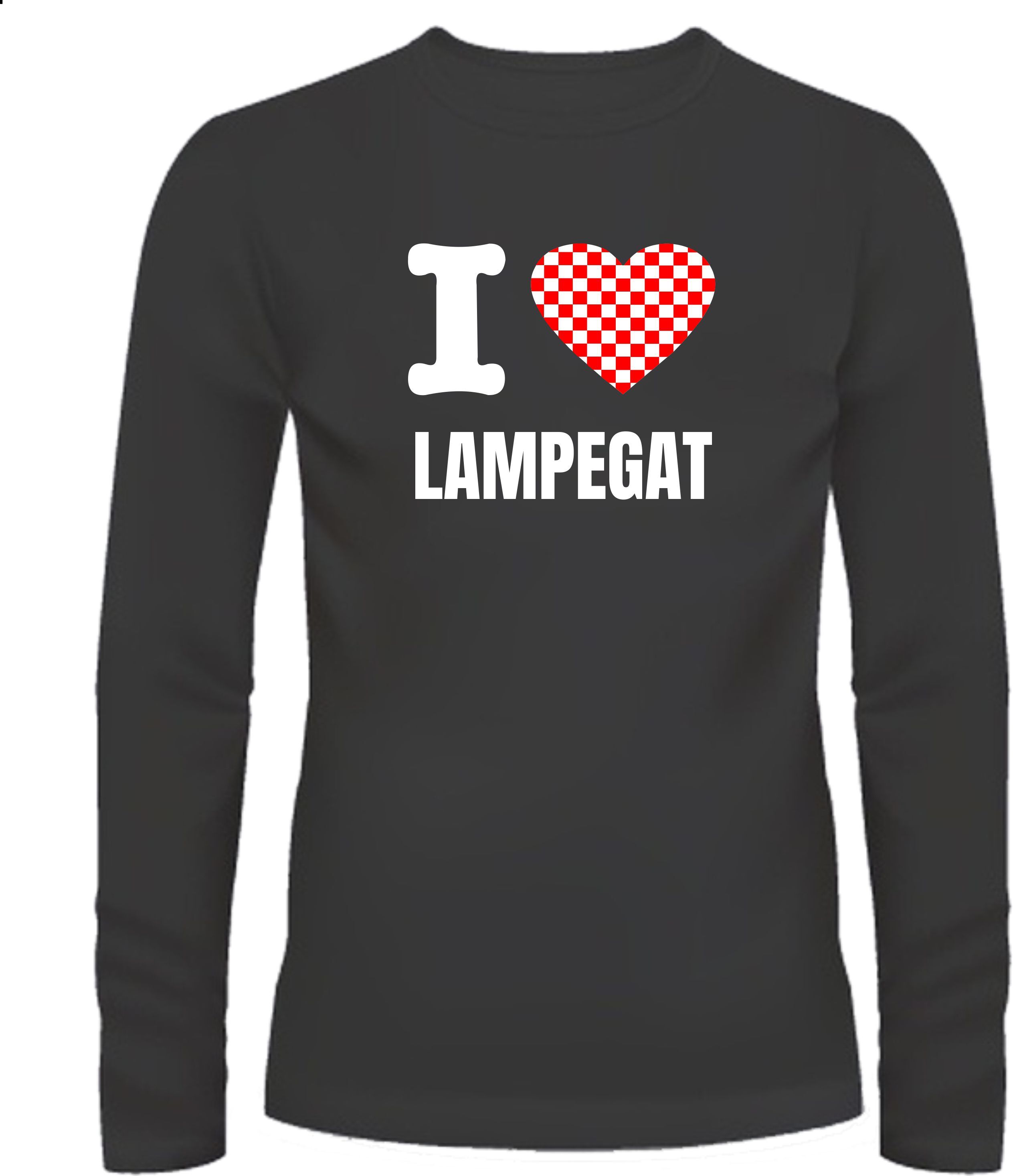 I love Lampegat T-shirt Lange mouw Carnaval