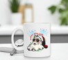 foto 2 Kerstmannen koffie mok happy new year met een coole kerstman santa foute mok