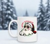 foto 4 Kerstmannen koffie mok Merry Christmas met een coole kerstman Santa