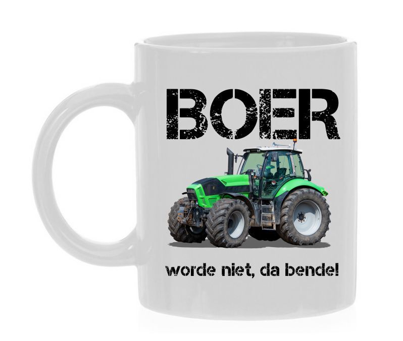 Koffiemok voor Brabantse boer. Boer worde niet da bende!