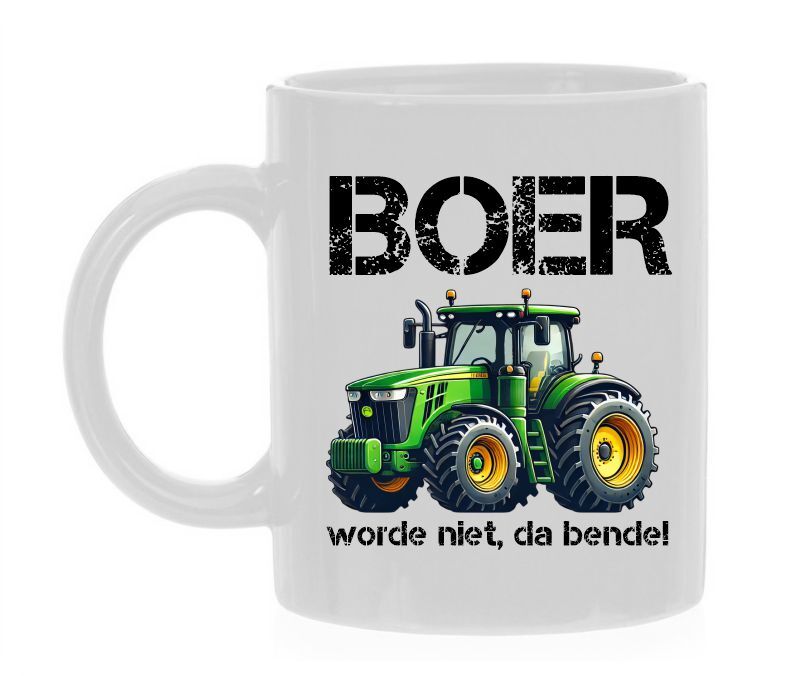 Koffiemok voor Brabantse boer. Boer worde niet da bende!