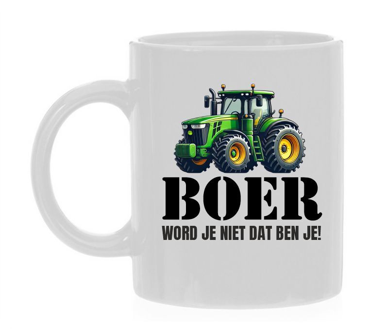 Mok boer word je niet dat ben je!