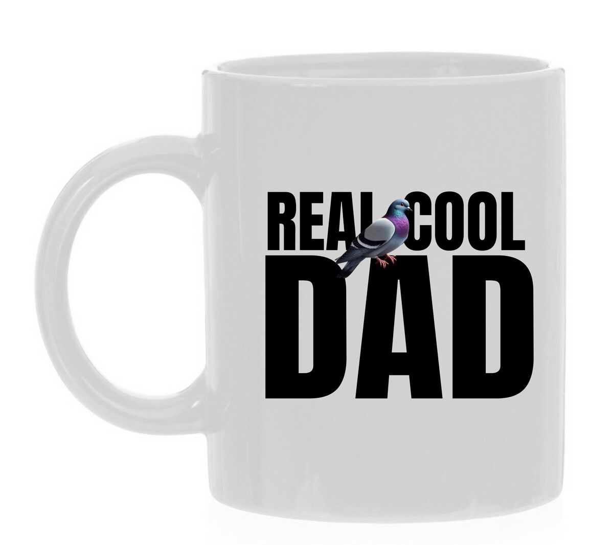 Mok real cool dad leuk kado voor vaders die duivenmelker zijn