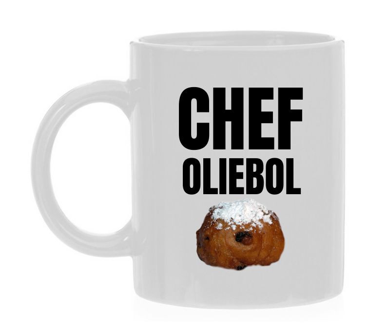 Mok voor chef oliebol