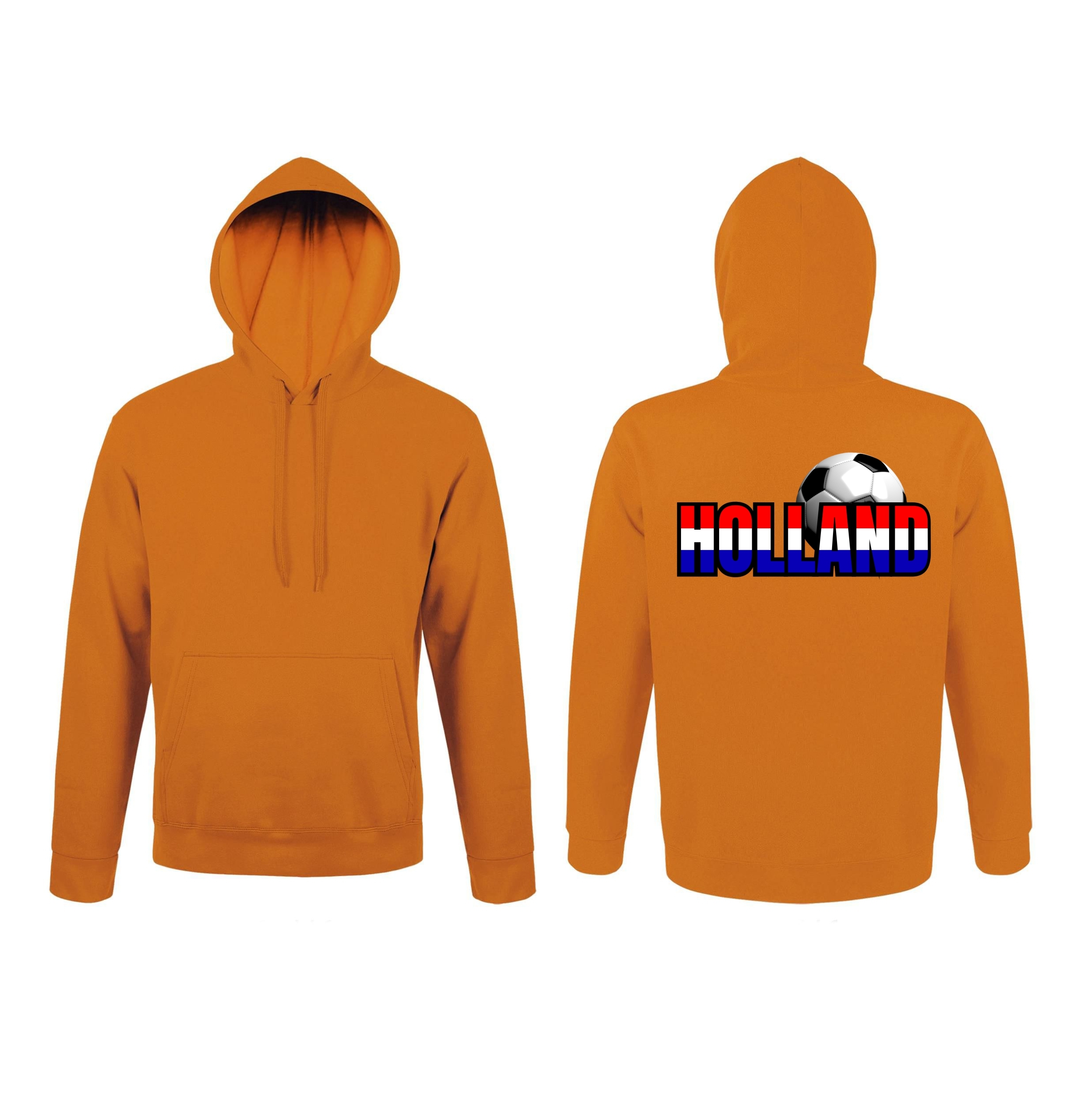 Oranje hoodie Holland voetbal