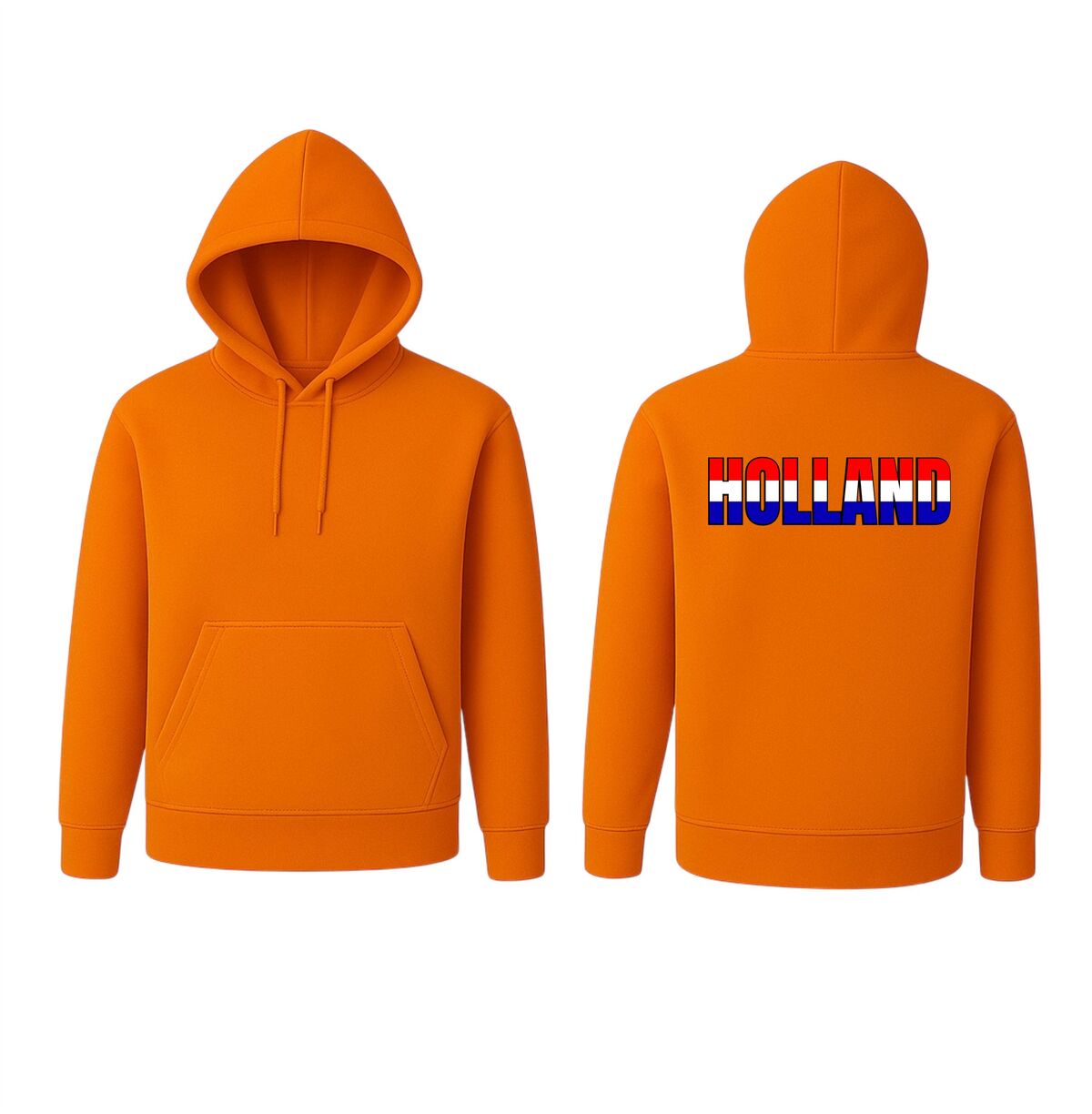 Oranje hoodie Holland voetbal