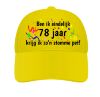 foto 7 Pet ben ik eindelijk 78 jaar krijg ik zo'n stomme pet!