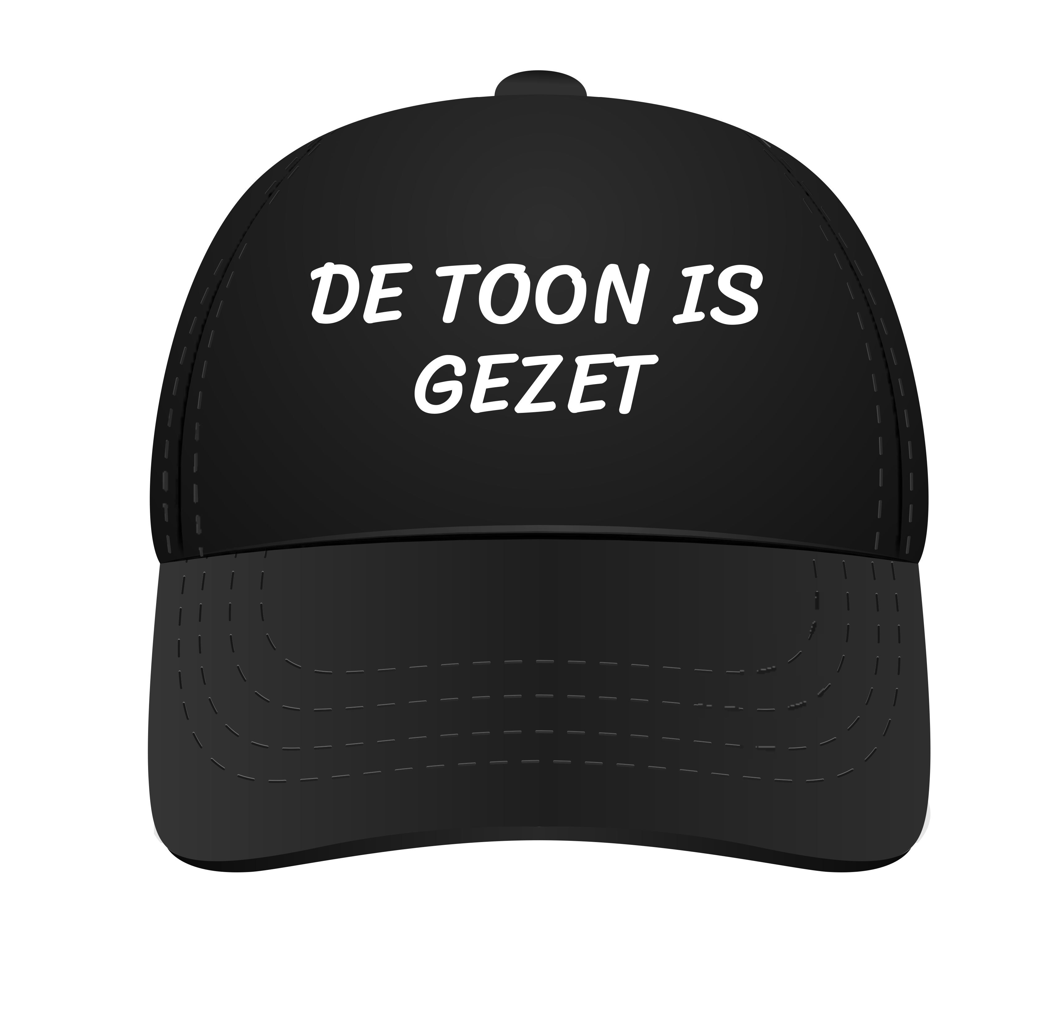 Pet de toon is gezet leuke grappige petje