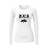 foto 6 Shirt lange mouw Boer word je niet dat ben je!