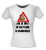 foto 14 Shirtje aan de kant ik moet naar de brandweer! Grappig Brandweer shirtje