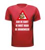 foto 7 Shirtje aan de kant ik moet naar de brandweer! Grappig Brandweer shirtje