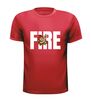 Shirtje Fire Brandweer grappige Brandweerman