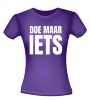 foto 4 Shirtje voor hem of haar die geen kado ideeën heeft Het doe maar iets T-shirt