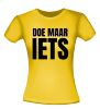 foto 8 Shirtje voor hem of haar die geen kado ideeën heeft Het doe maar iets T-shirt