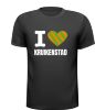 T-Shirt i love Kruikenstad in de kleuren van kruikenstad Tilburg