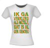 foto 10 T-shirt kruikenstad ik ga verkleed als mezelf dat is al gek genoeg Carnaval