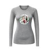 foto 8 T-shirt lange mouw voor de kerst santa i saw that no gifts for Kerst dat zag ik geen cadeaus voor jou!