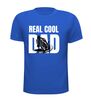 foto 3 T-shirt real cool Dad voor een vader die van motor rijdt houdt