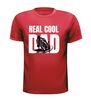 foto 4 T-shirt real cool Dad voor een vader die van motor rijdt houdt
