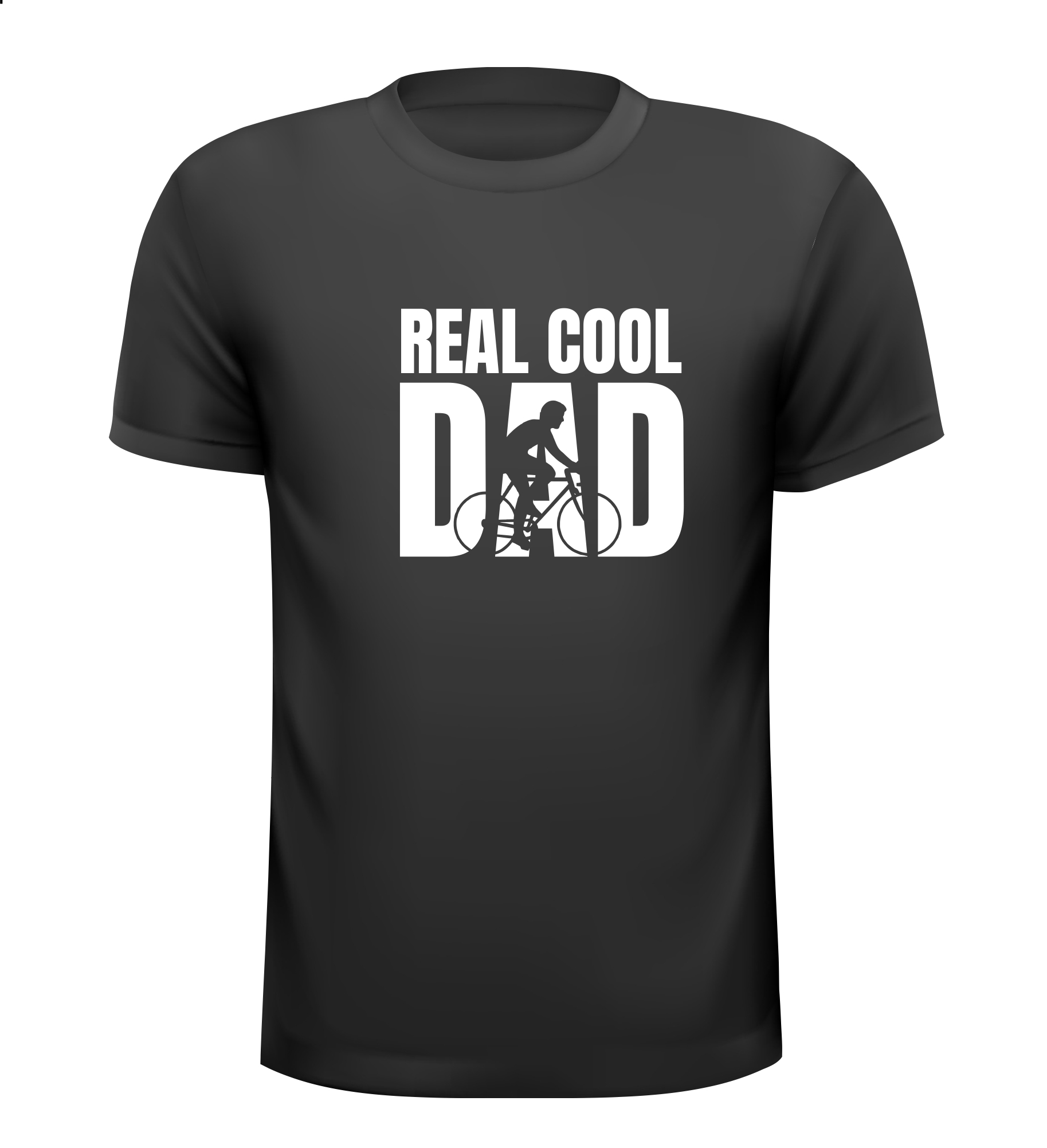 T-shirt voor een vader die van wielrennen houdt real cool Dad Verjaardag Vaderdag