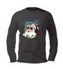 foto 1 T-shirtje gelukkig nieuwjaar foute kerstman Santa lange mouw