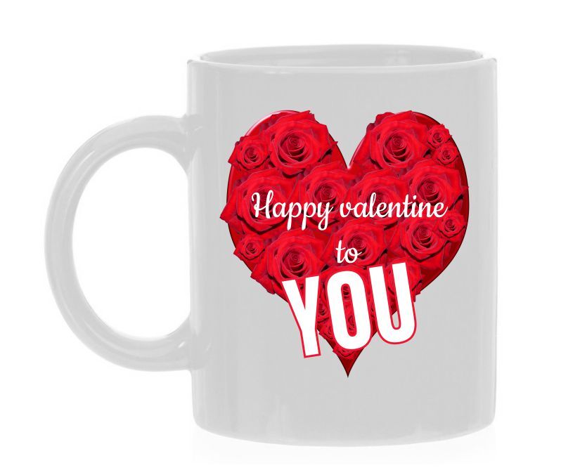 Valentijn mok happy Valentine to you