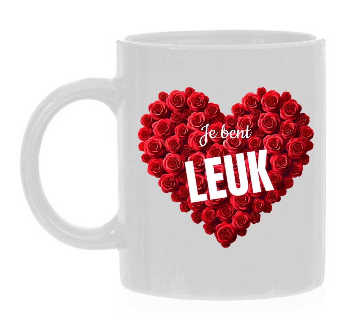 Valentijn mok je bent leuk lief kado