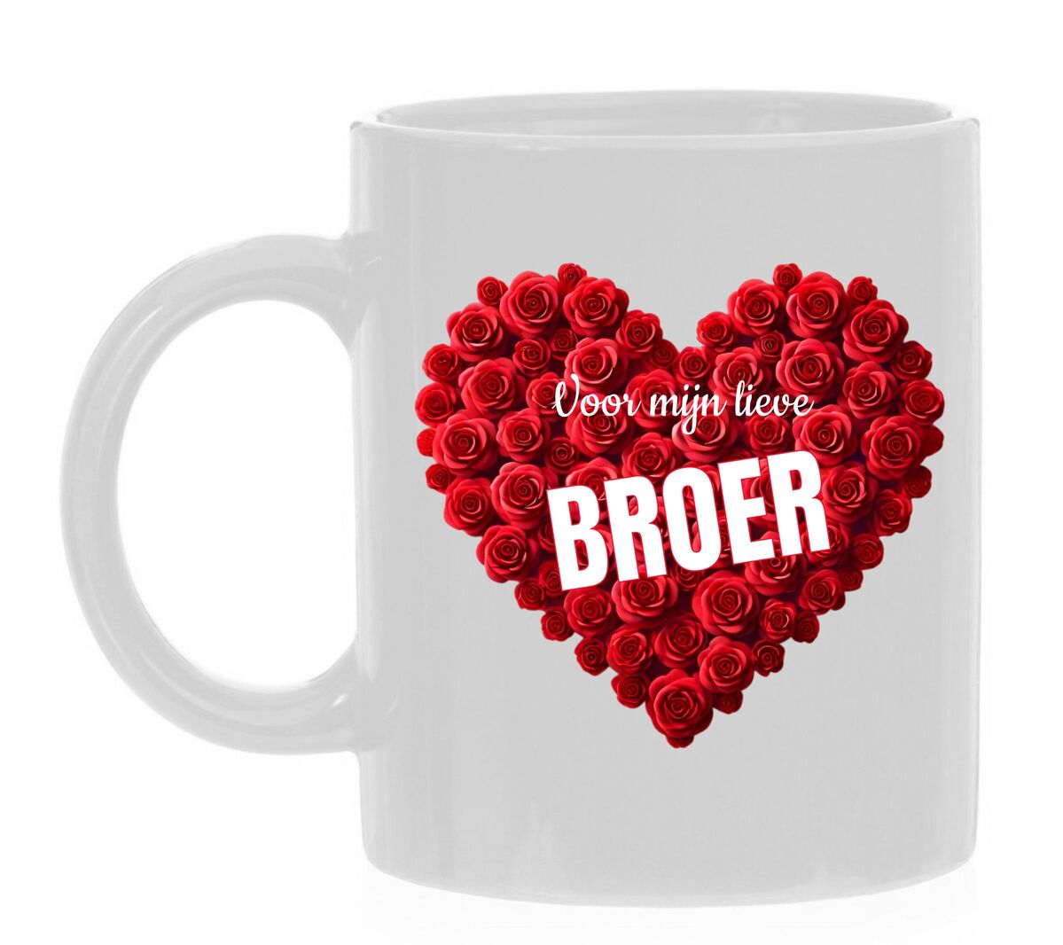 Valentijn mok voor mijn lieve broer lief cadeau