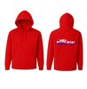 foto 3 Zwarte hoodie boerin met tractor rood wit blauw