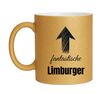 Fantastische limburger mok glitter goud limburg