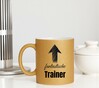foto 3 Fantastische trainer glitter gouden mok 
