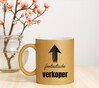 foto 3 Fantastische verkoper mok glitter goud