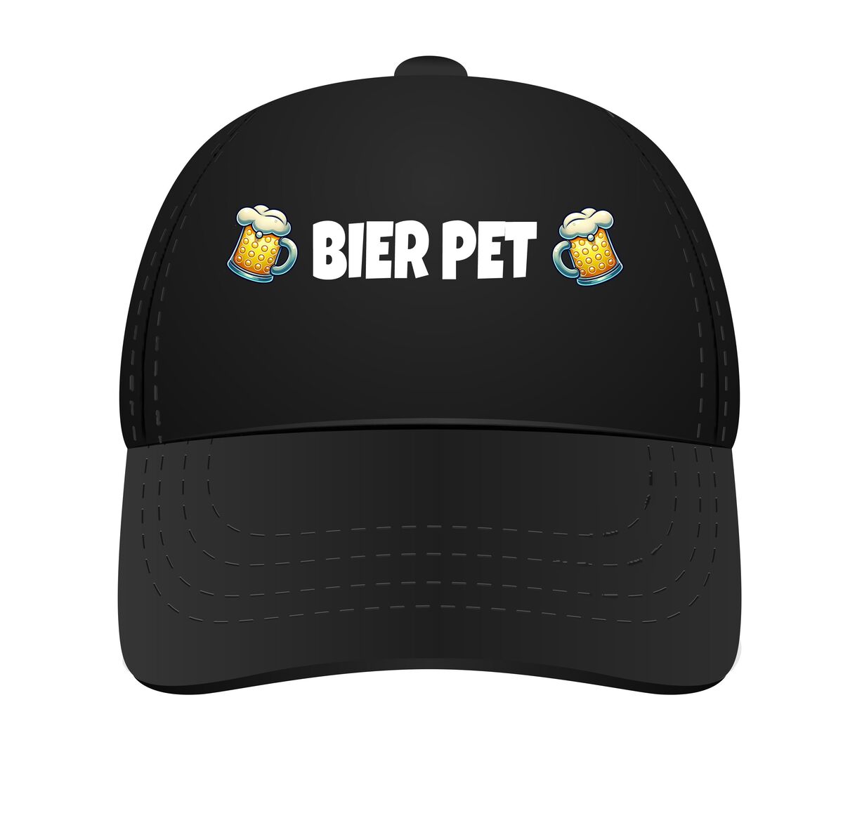 Grappige pet voor Carnaval Bier pet