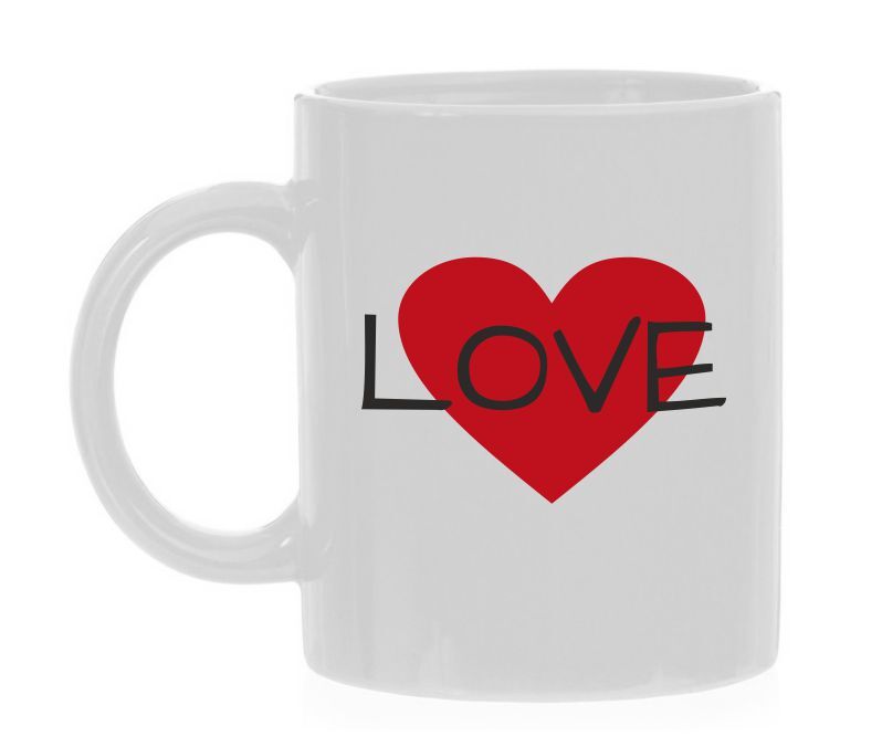 Koffiemok love liefde Valentijn